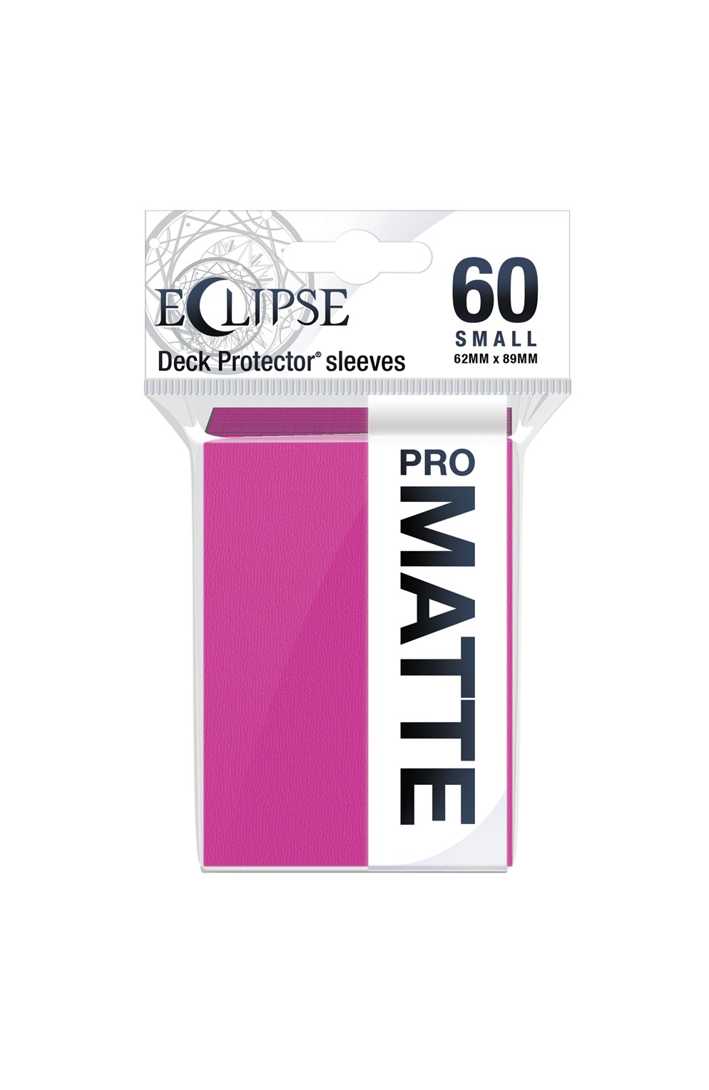 Ultra Pro Eclipse Matte Small Hot Pink Sleeves (60)