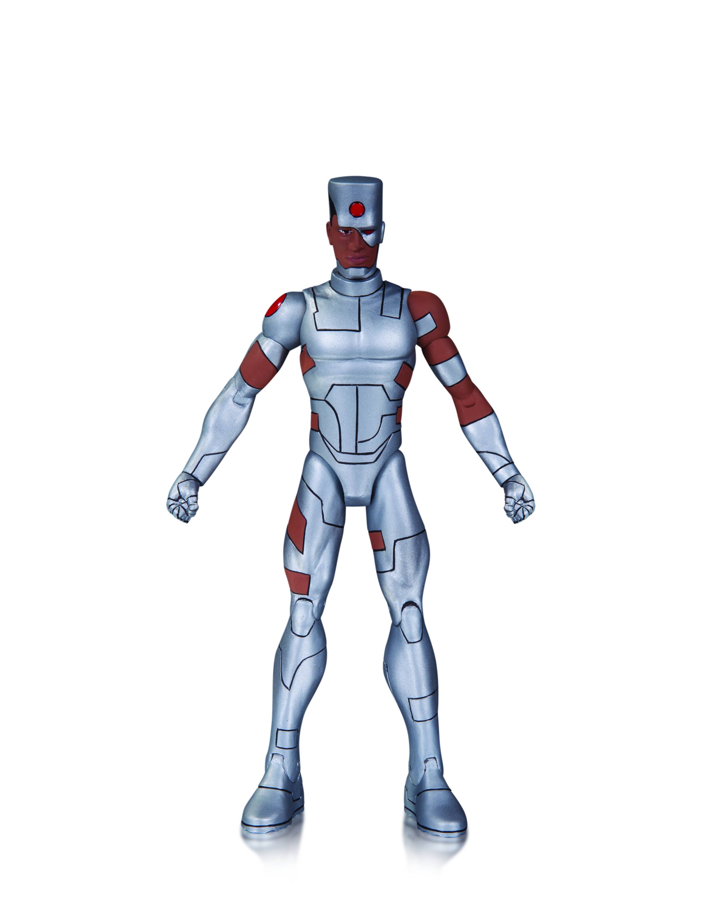 DC Comics Designer Dodson Earth 1 Tt Cyborg Action Figure