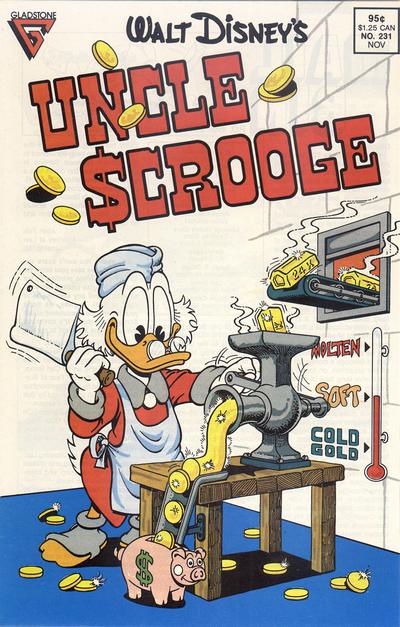 Walt Disney's Uncle Scrooge #231-Near Mint (9.2 - 9.8)