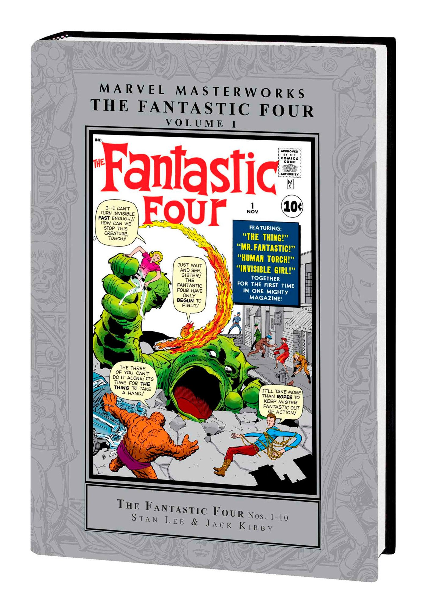 Marvel Masterworks Fantastic Four Hardcover Volume 1 (2023 Printing)