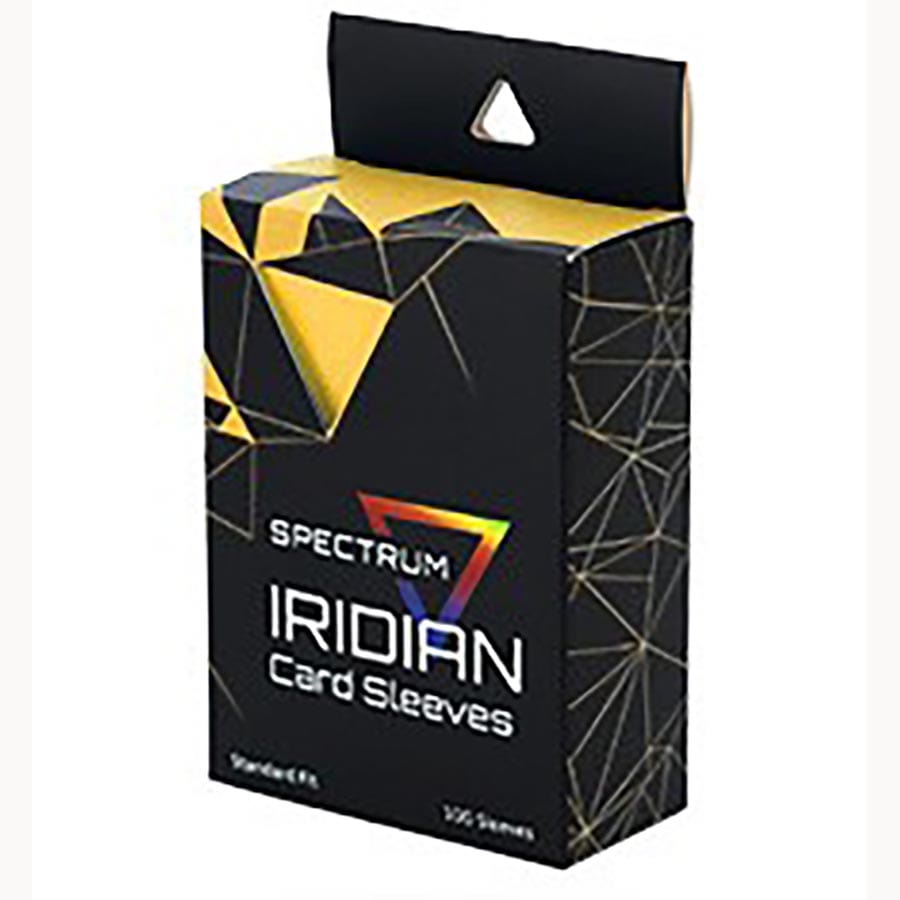BCW Spectrum: Iridian Matte Standard Sleeves - Yellow (100)