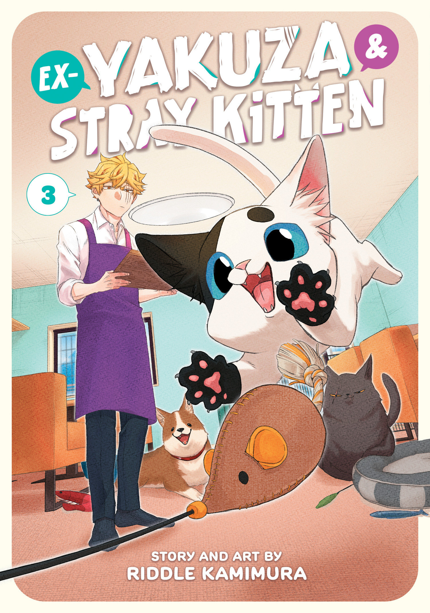 Ex Yakuza & Stray Kitten Manga Volume 3