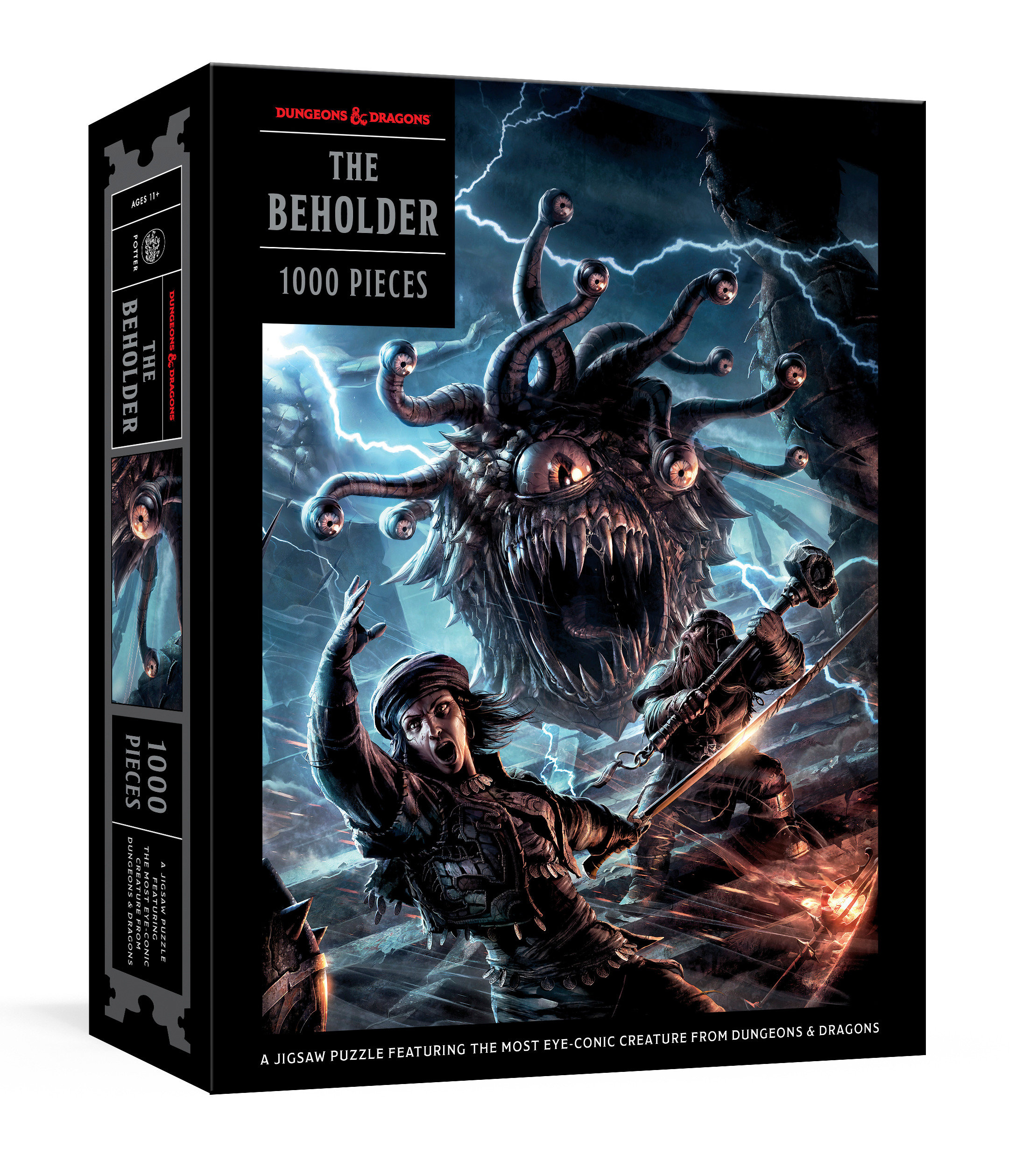 Dungeons & Dragons Mini Shaped Jigsaw Puzzle: The Beholder Edition