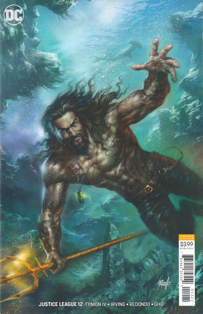 Justice League #12 [Lucio Parrillo Aquaman Movie Variant Cover]-Near Mint (9.2 - 9.8)