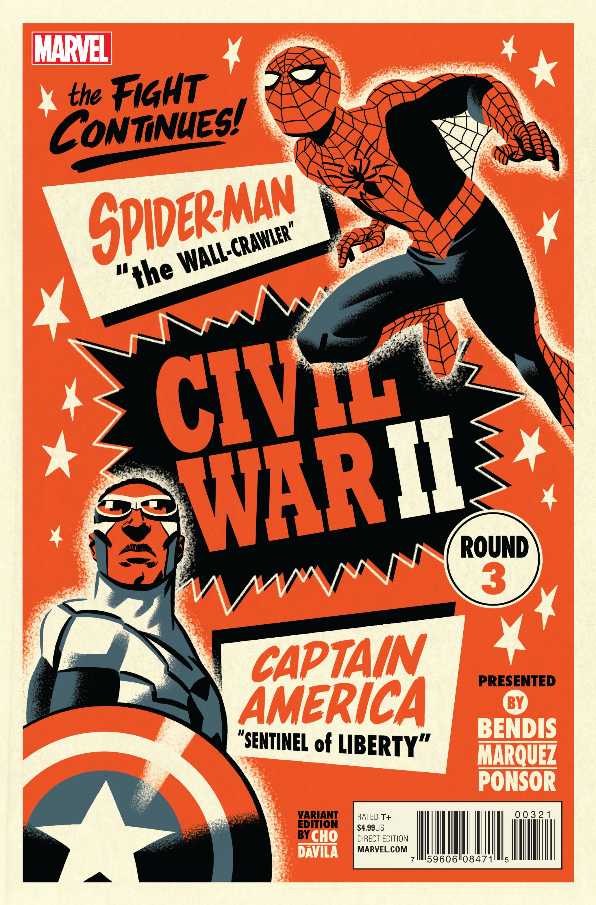Civil War II #3 (Michael Cho Variant) (2016)