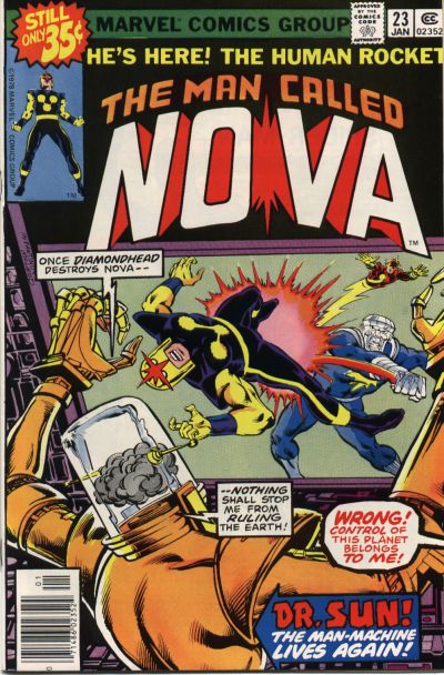 The Man Called Nova #23-Fine