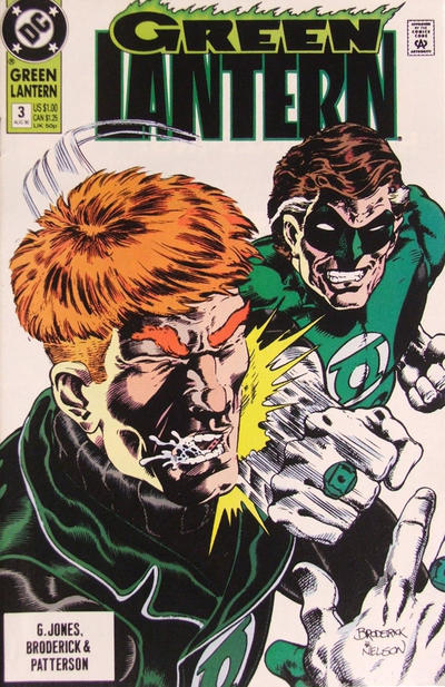 Green Lantern #3 (1990) [Direct]-Very Good (3.5 – 5)