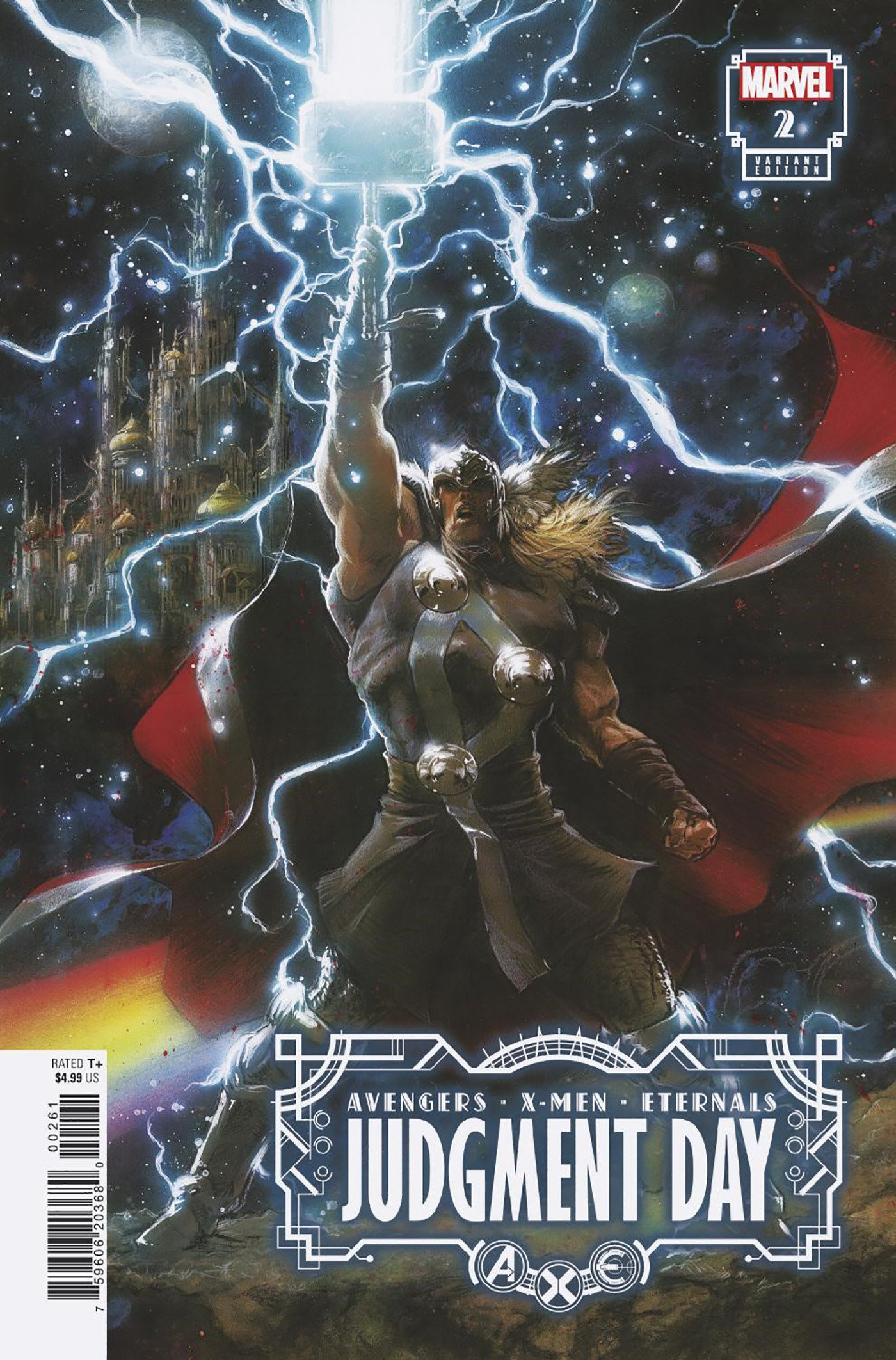 A.X.E. Judgment Day #2 50 Copy Incentive Andrews Variant (Of 6)