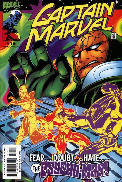 Captain Marvel #15 [Direct Edition]-Near Mint (9.2 - 9.8)