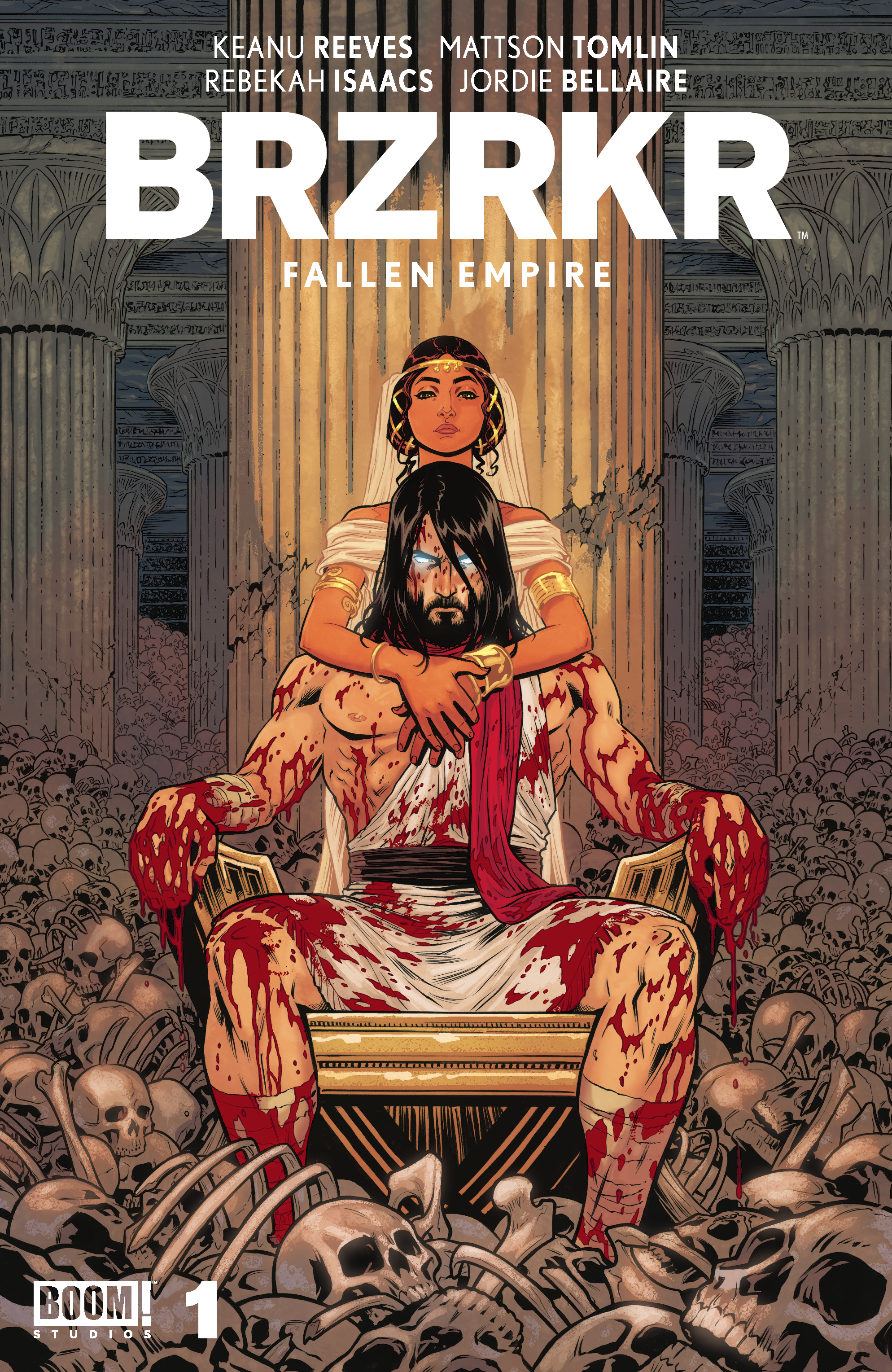 BRZRKR Fallen Empire #1 Cover C Foil Variant Isaacs (Mature)