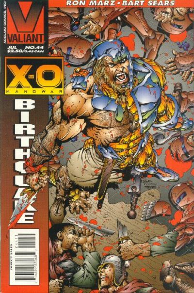 X-O Manowar #44-Near Mint (9.2 - 9.8)