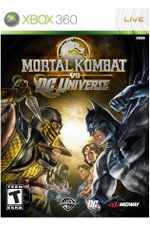 Xbox 360 Xb360 Mortal Kombat Vs Dcu