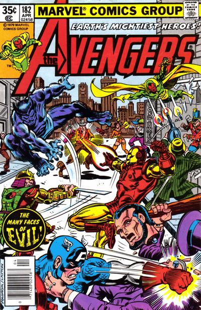 The Avengers #182 [Regular Edition](1963)-Very Good (3.5 – 5)