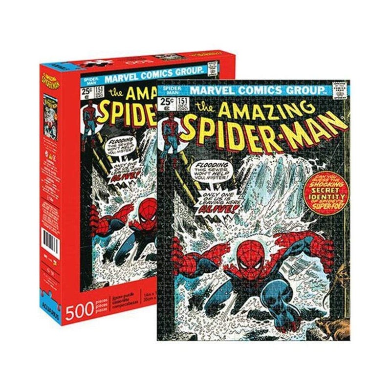 Marvel Spider-Man Cover 500 Piece Puzzle
