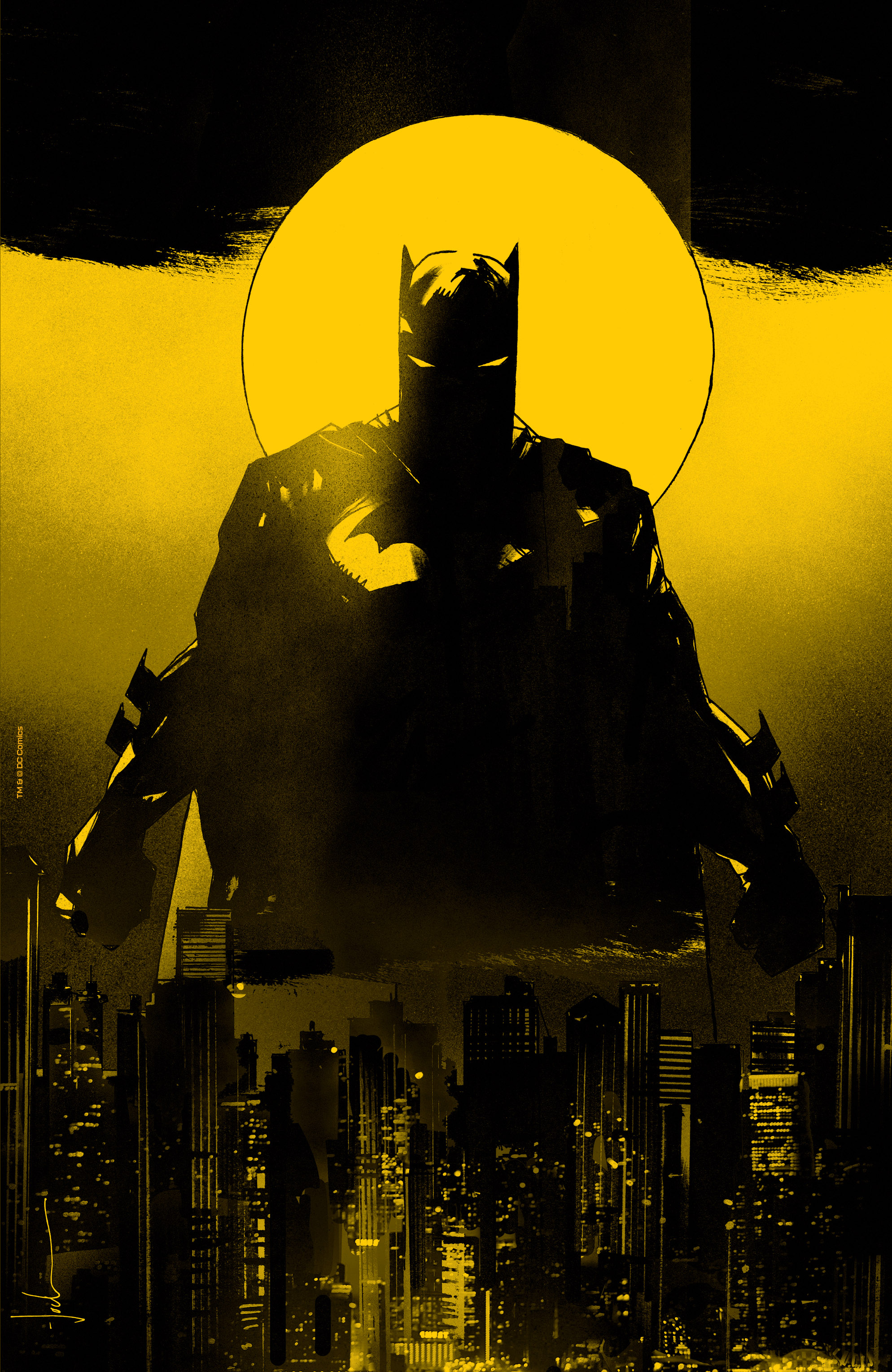 Batman #130 Cover F 1 for 50 Incentive Jock Foil Card Stock Variant (2016)