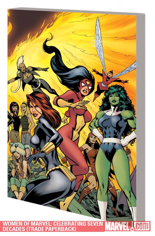 Women of Marvel Celebrating Seven Decades Graphic Novel