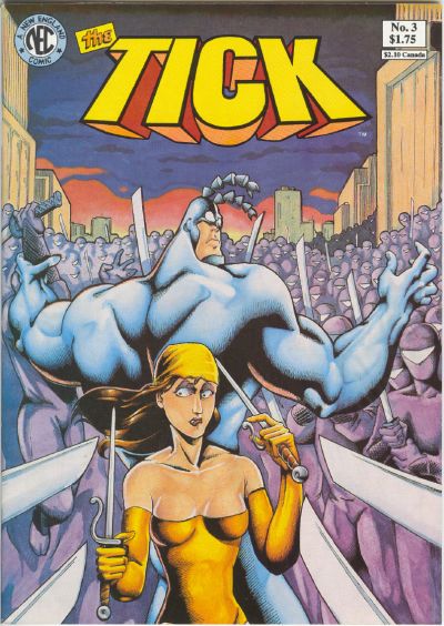 The Tick #3-Very Fine, Includes Ninja World Insert