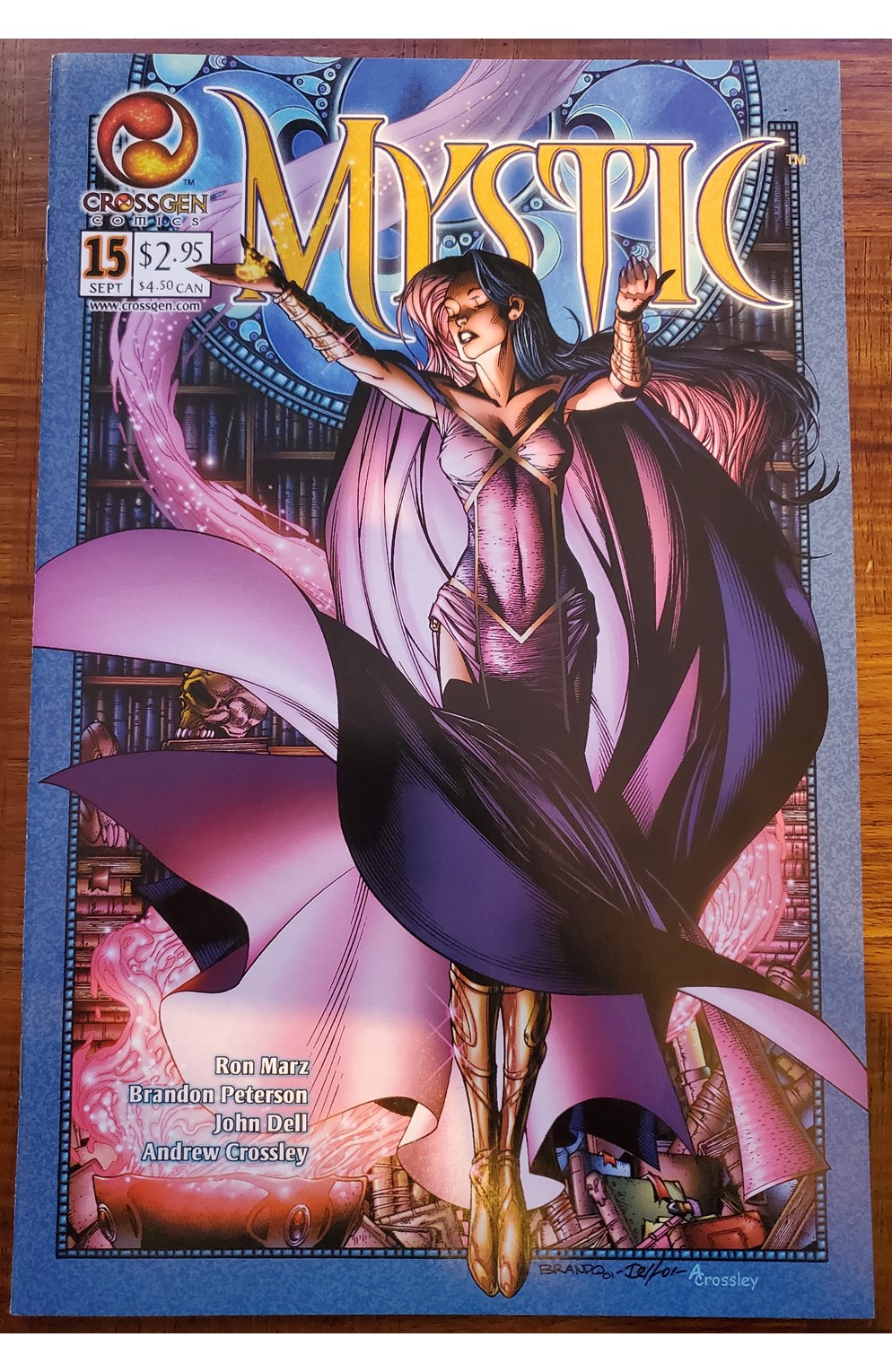 Mystic #15 (Crossgen 2001) 1st App Harry Potter (Unofficial)