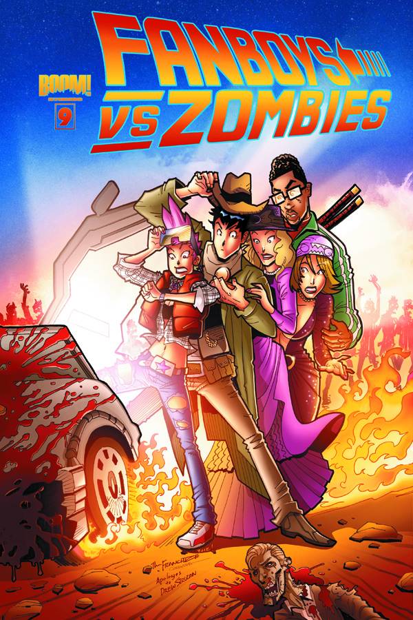 Fanboys Vs Zombies #9 Main Covers