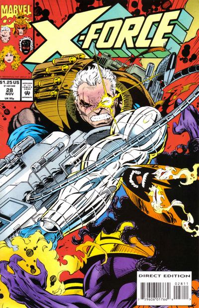 X-Force #28 [Direct Edition]-Very Fine (7.5 – 9)