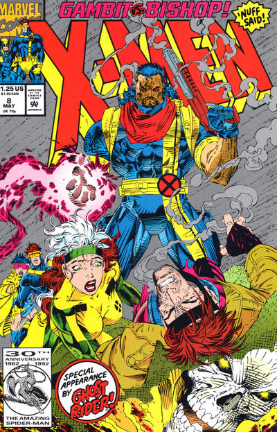 X-Men #8 [Direct](1991)-Very Fine (7.5 – 9)