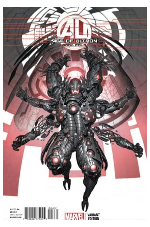 Age of Ultron #4 (Of 10) Ultron Kim Variant