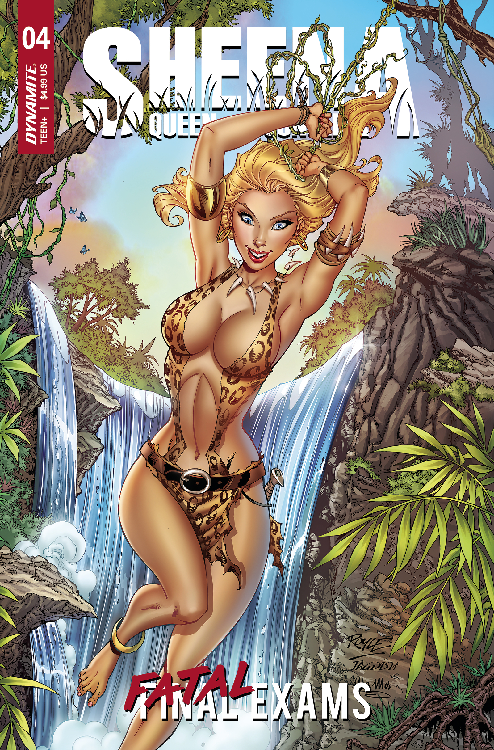 Sheena Queen of the Jungle #4 Cover B Royle