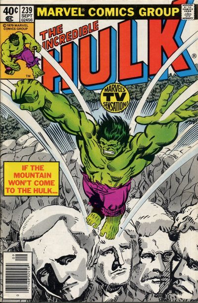 The Incredible Hulk #239 [Newsstand](1962)-Very Fine (7.5 – 9)