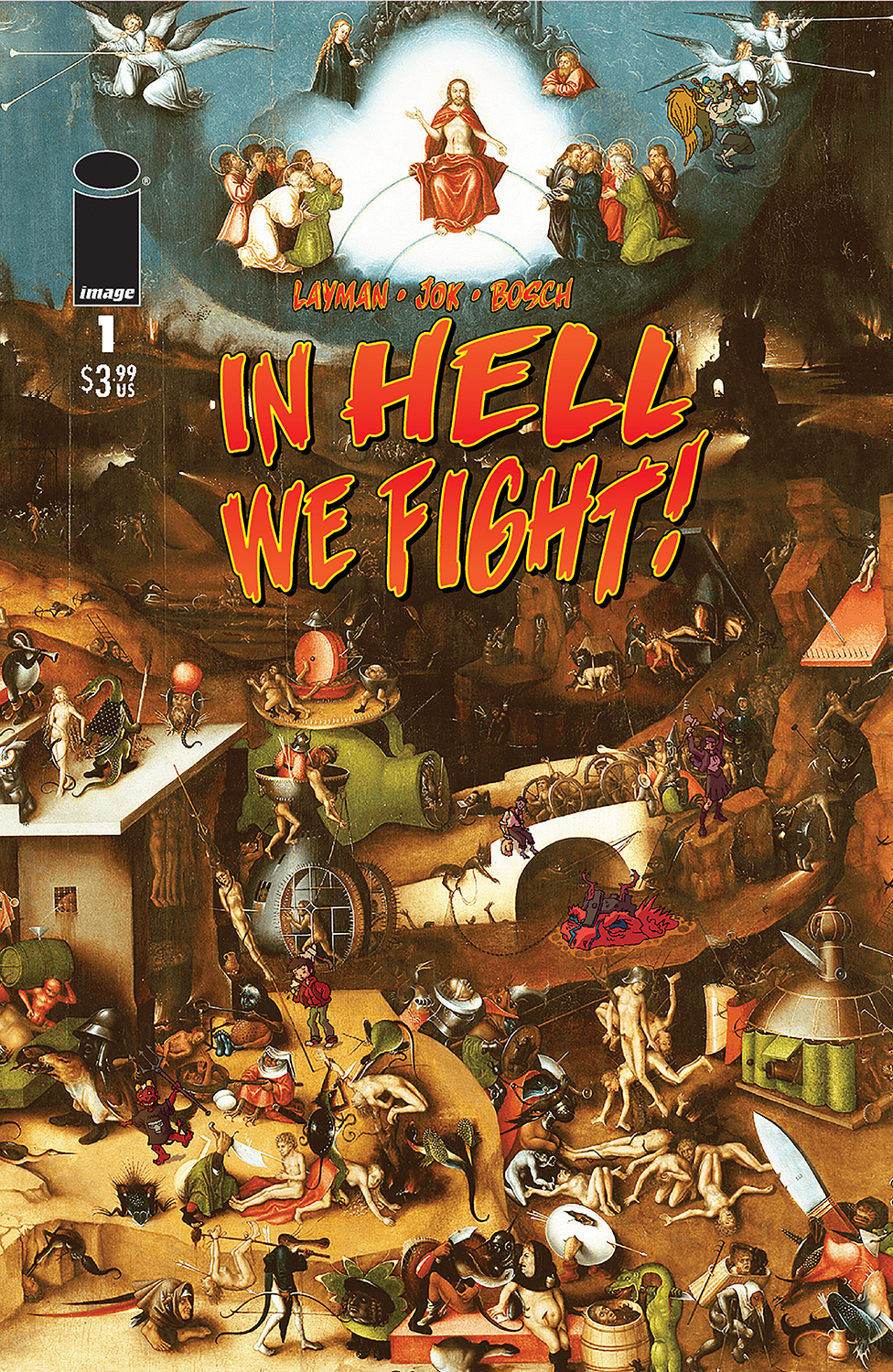 In Hell We Fight #1 Cover C 1 for 20 Incentive Jok & Bosch
