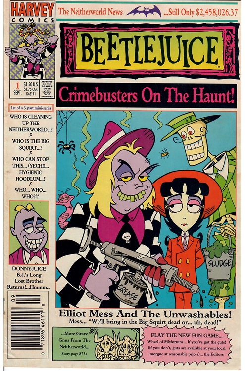 Beetlejuice Crimebusters On The Haunt #1 - G 2.5