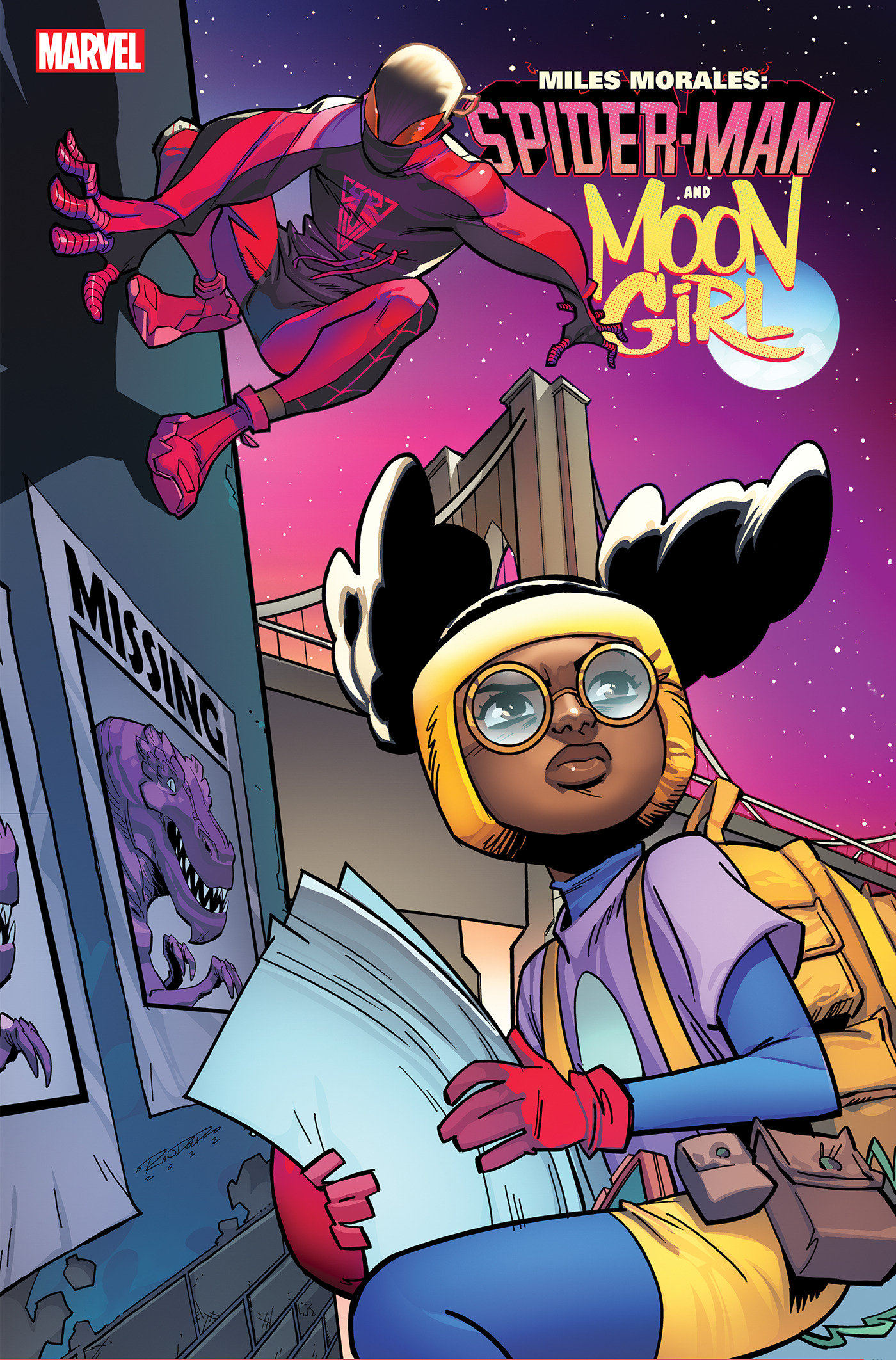Miles Morales & Moon Girl #1 1 for 25 Incentive Randolph Connect Variant