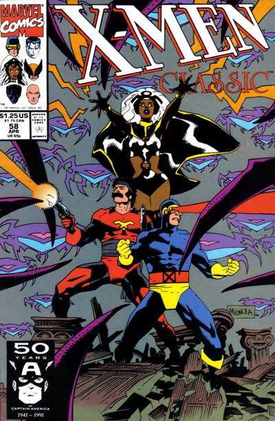 X-Men Classic #58 [Direct]-Near Mint (9.2 - 9.8)