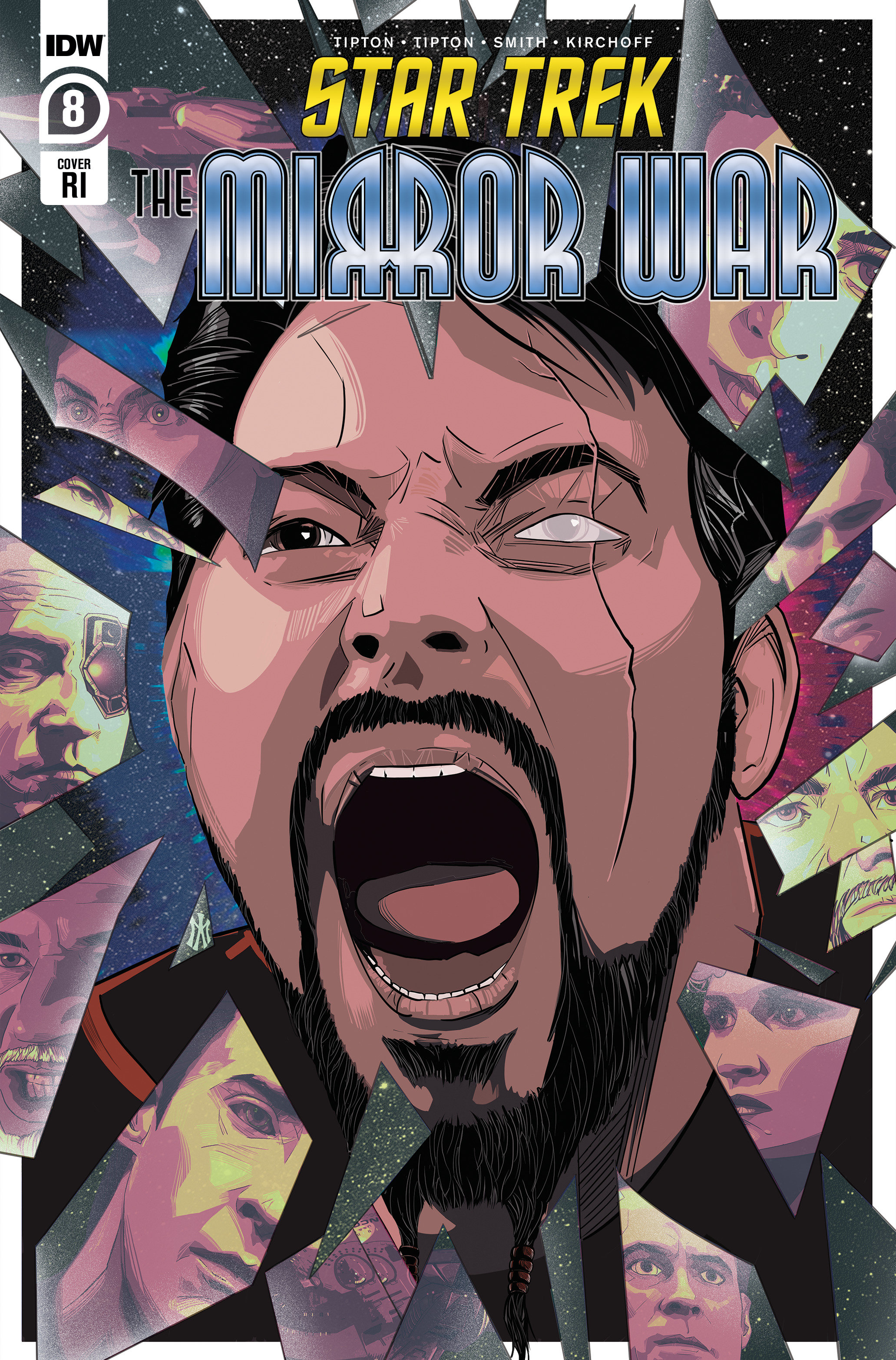 Star Trek Mirror War #8 Cover C 1 for 10 Incentive Alvarado (Of 8)