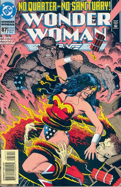 Wonder Woman #87 [Direct Sales]-Very Fine (7.5 – 9) Cover Art By Brian Bolland