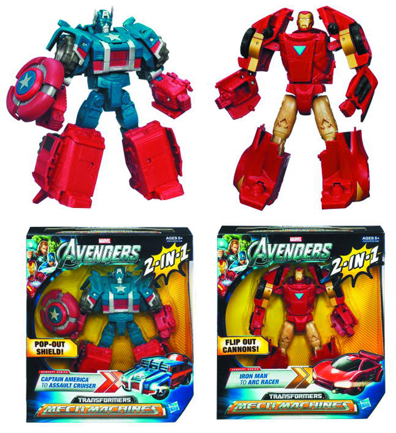 Avengers Transformers Crossovers Action Figure Assortment ComicHub