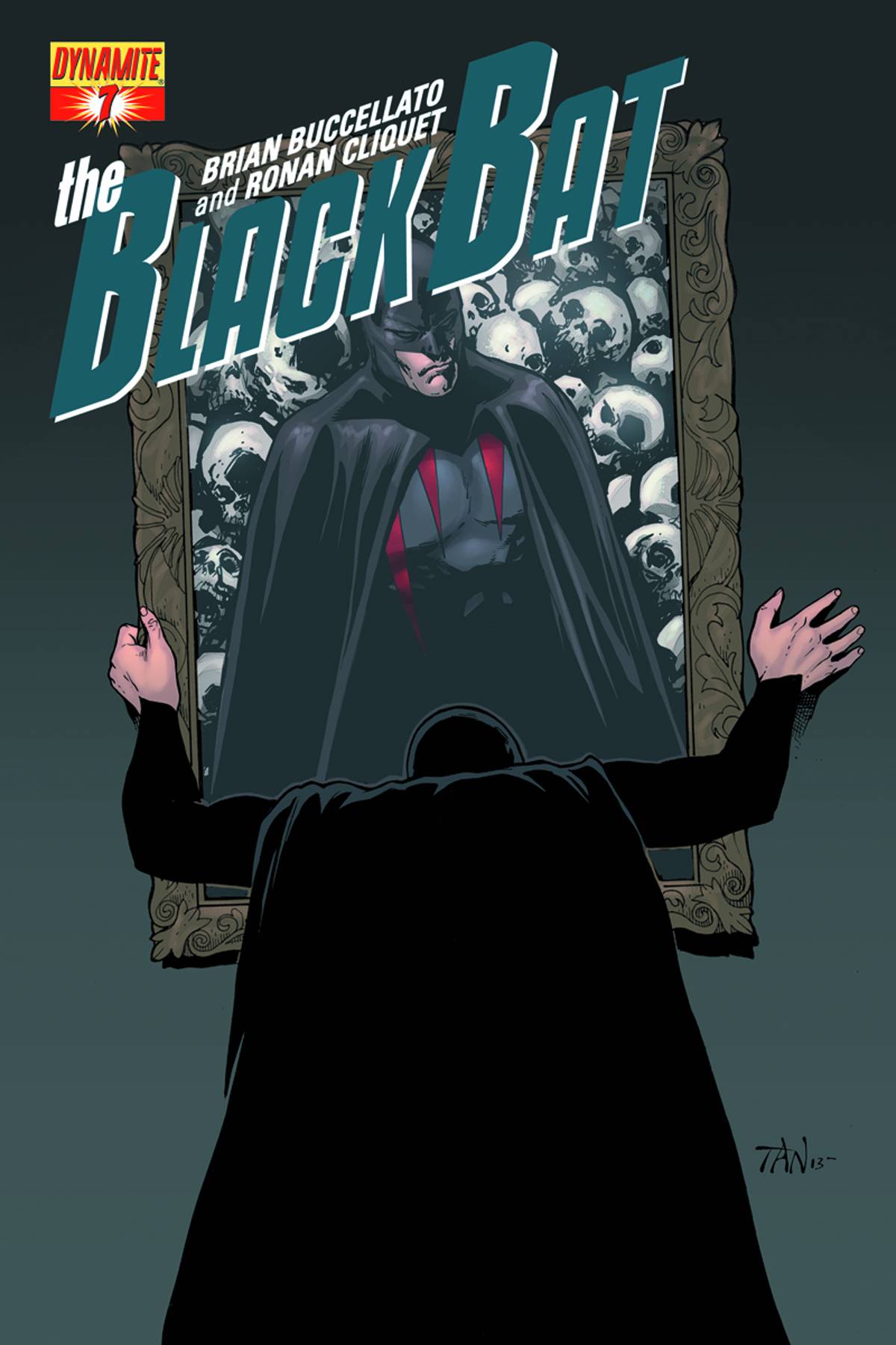 Black Bat #8 Tan Subscription Cover