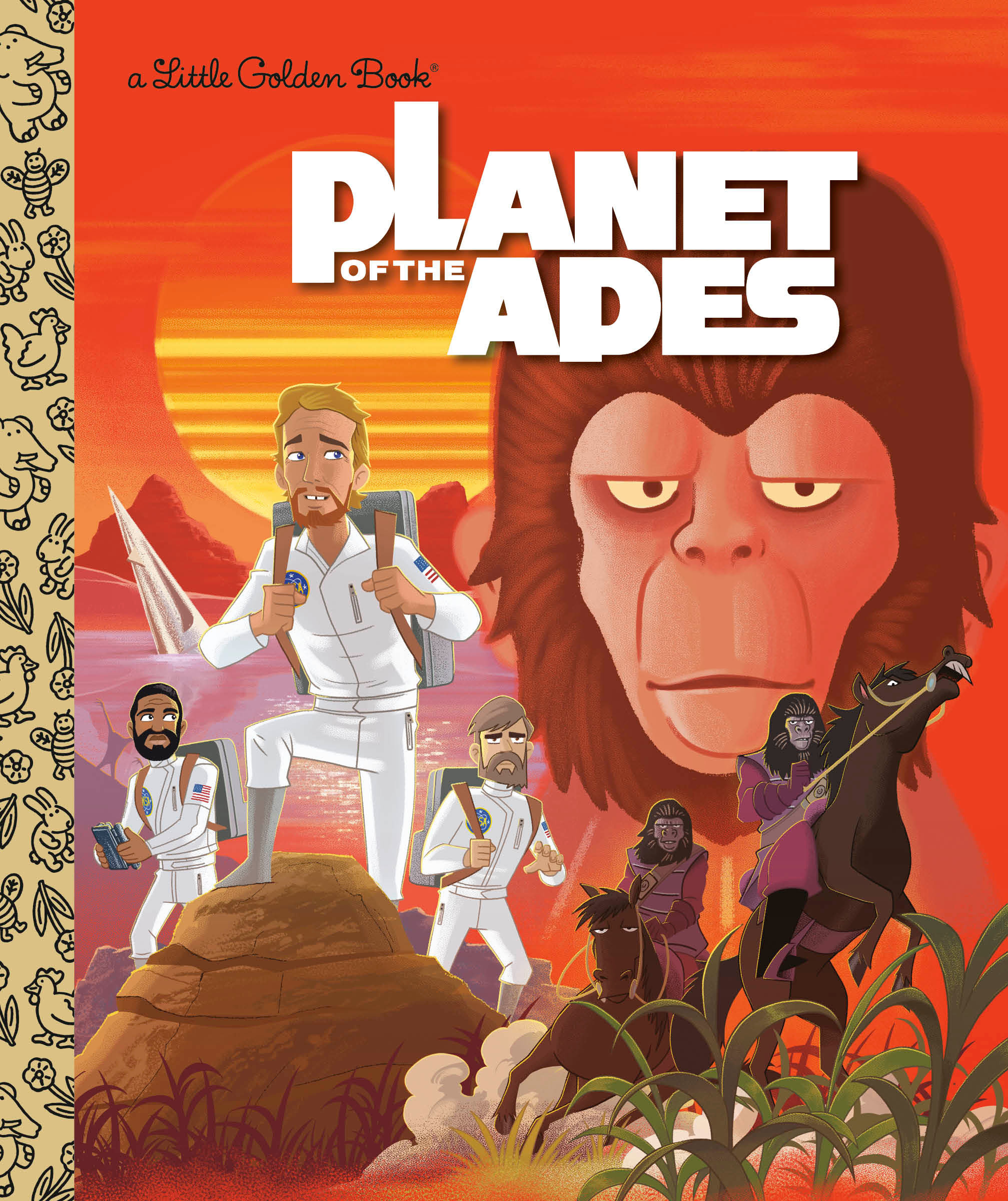 Planet Of The Apes Little Golden Book (20th Century Studios)
