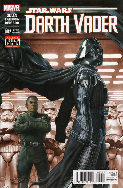 Darth Vader #2 [Second Printing Variant - Adi Granov]-Very Fine (7.5 – 9)