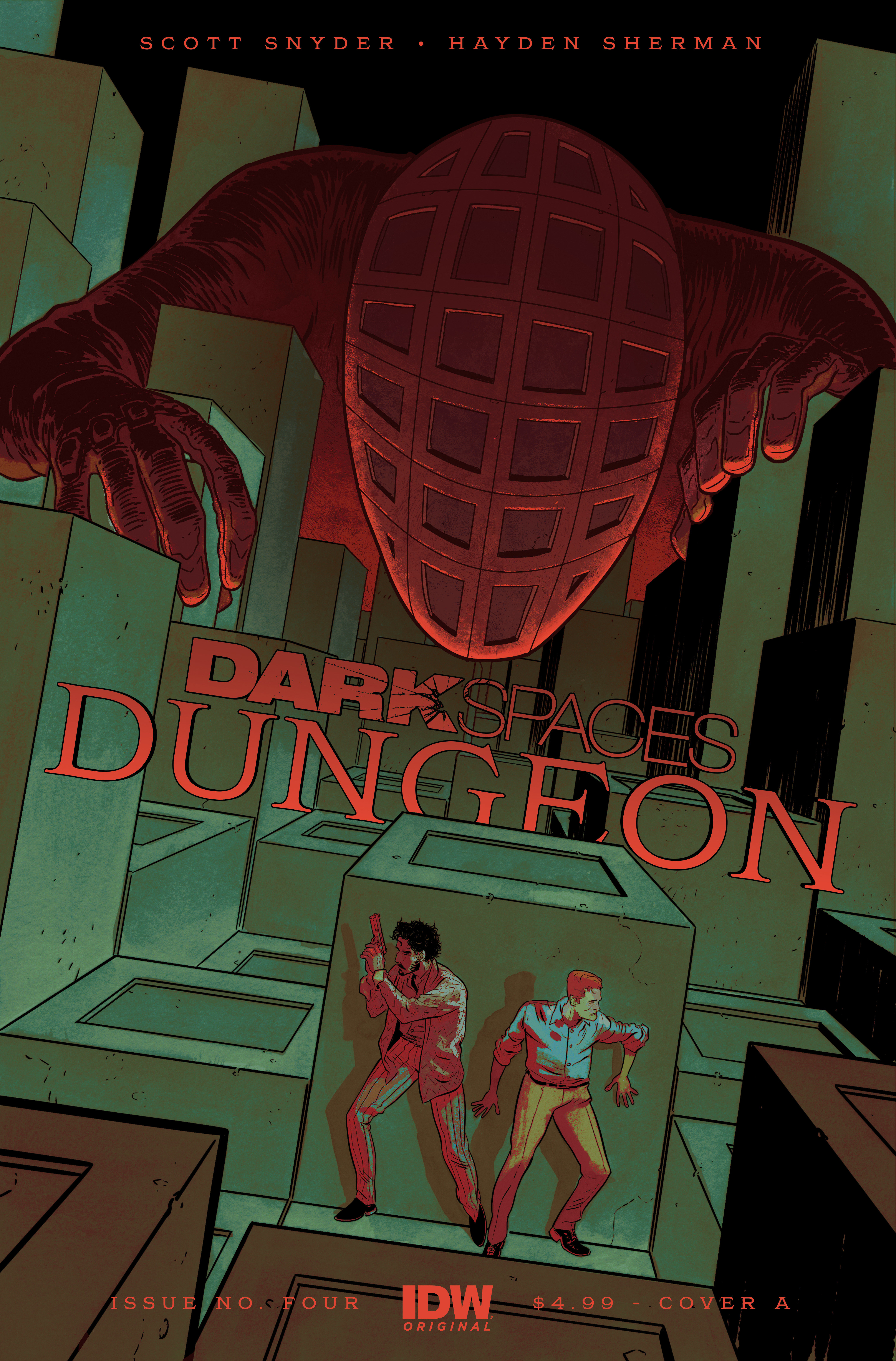 Dark Spaces: Dungeon #4 Cover A Sherman