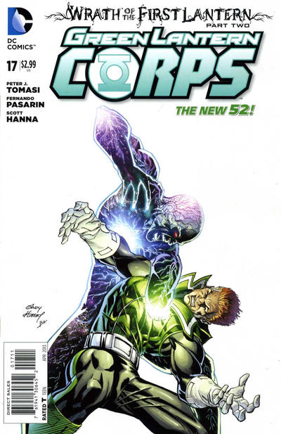Green Lantern Corps #17 (Wrath) (2011)