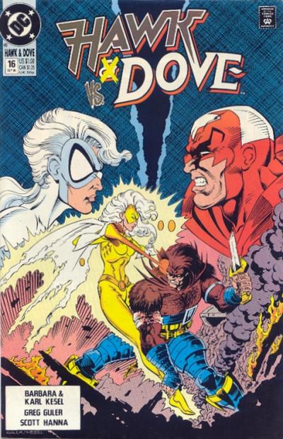 Hawk And Dove #16 [Newsstand]