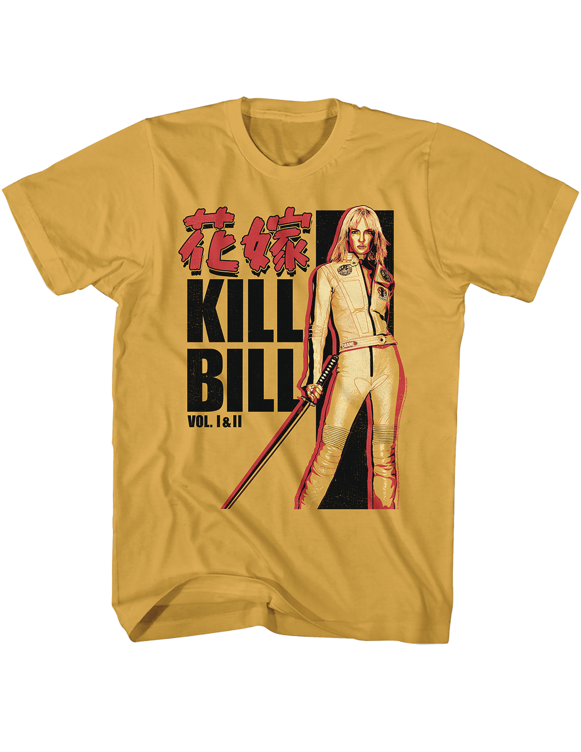 Kill Bill The Bride Yellow T-Shirt Large