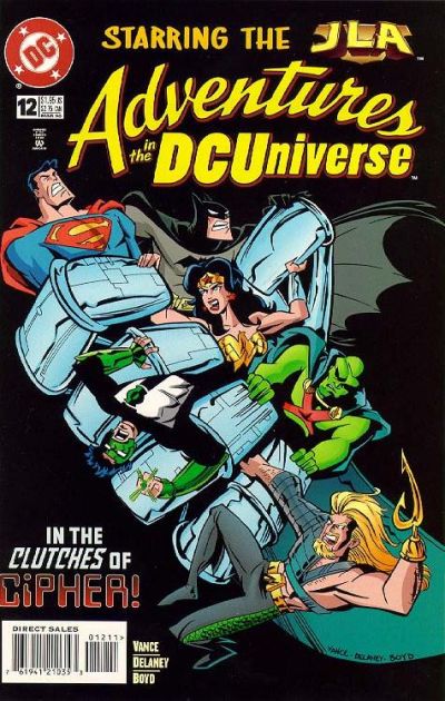 Adventures In The DC Universe #12 [Direct Sales] Very Fine
