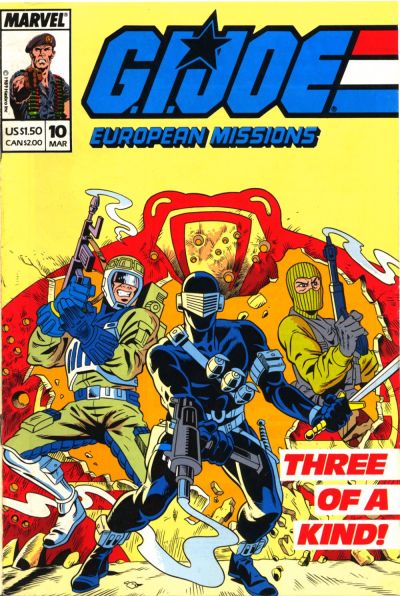 G.I. Joe European Missions #10-Fine (5.5 – 7)