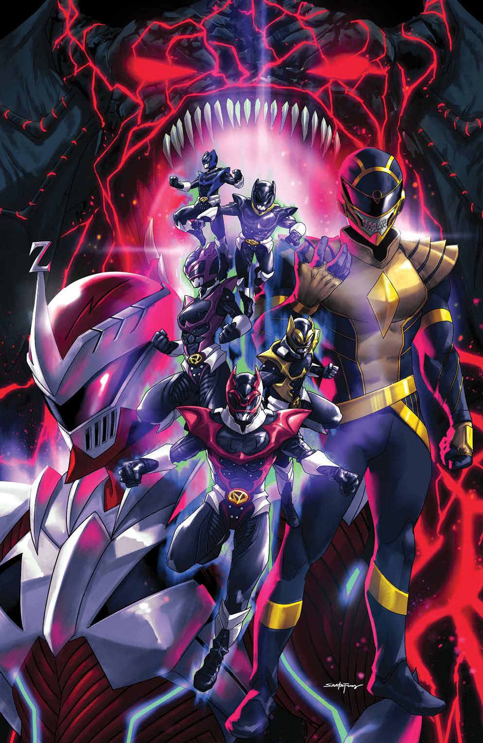 Mighty Morphin Power Rangers Darkest Hour #1 Cover E Spoiler Variant Fung