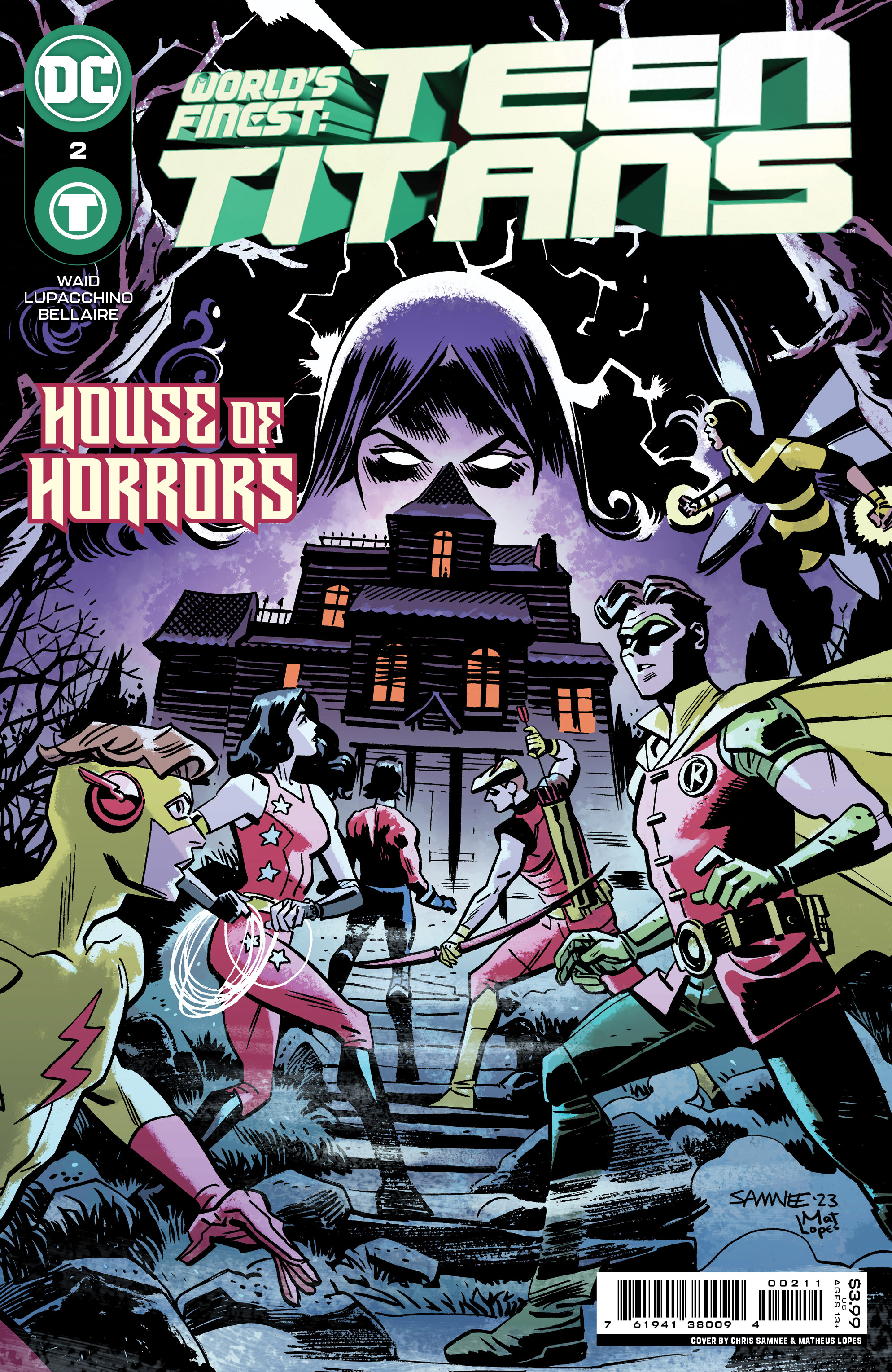 Worlds Finest Teen Titans #2 Cover A Chris Samnee (Of 6)