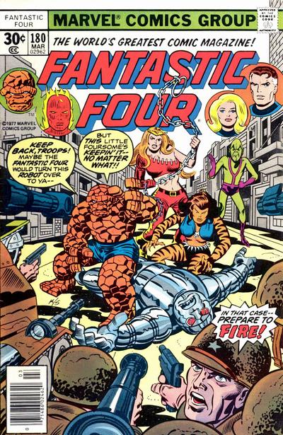 Fantastic Four #180-Fine