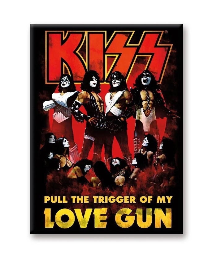 Kiss - Love Gun Magnet