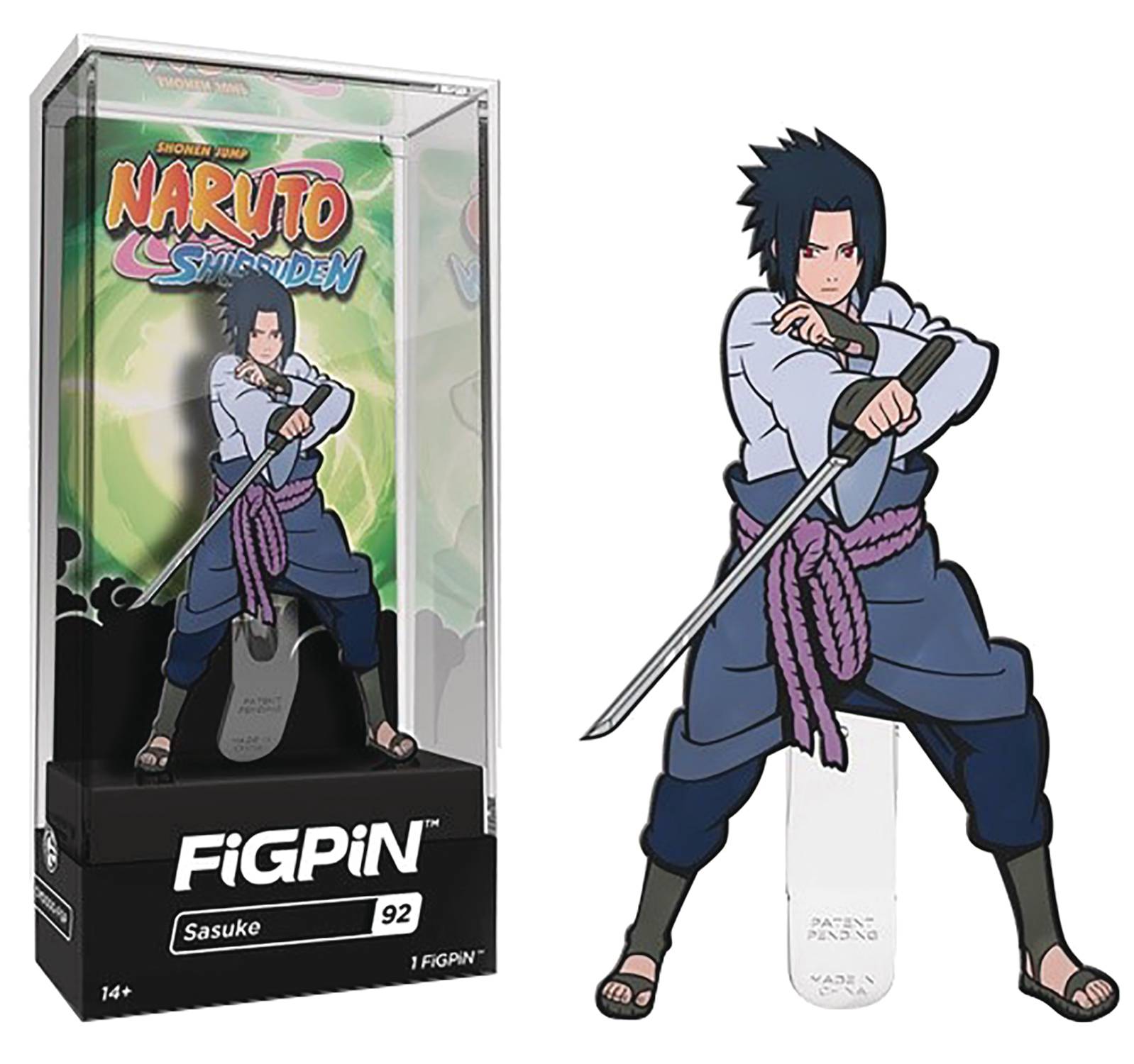 Figpin Naruto Sasuke Pin