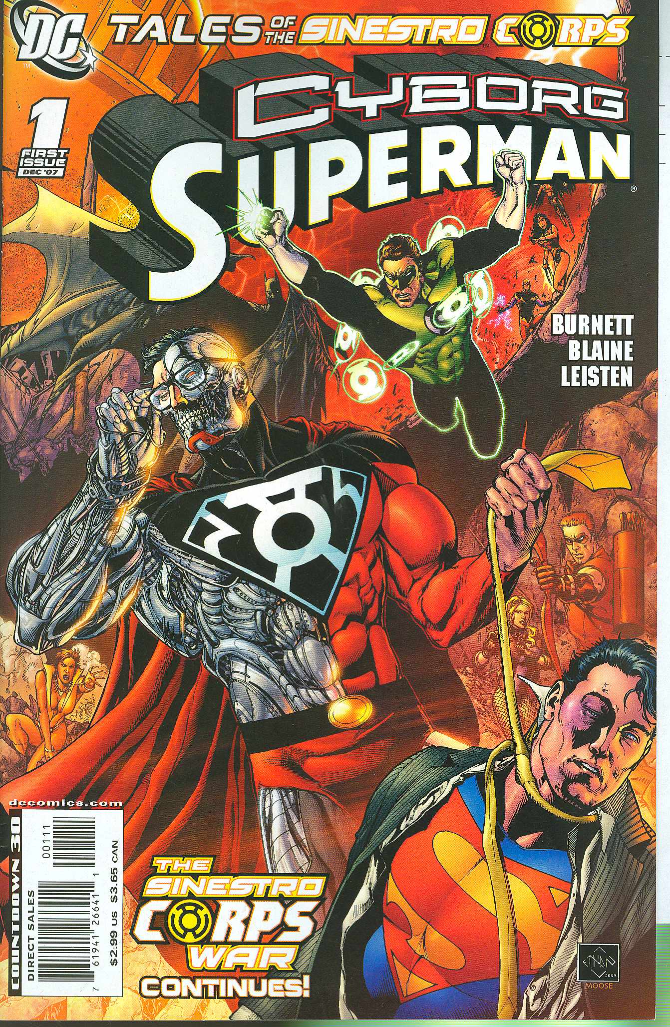 Tales of the Sinestro Corps Cyborg Superman #1